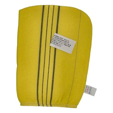 STAR CANDY 韓國進口搓澡巾  黃色  4個裝  1組