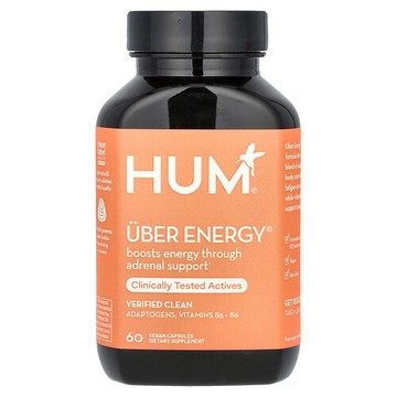 HUM Nutrition, 超級能量，60 粒全素膠囊