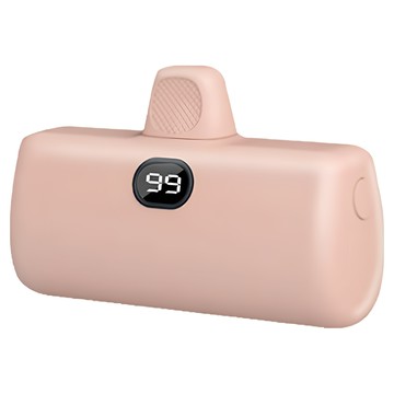 MCK 科技 直插式行動電源 迷你便攜 PD快充 22.5W  MPB001  粉色