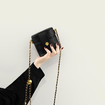 今年流行mini迷你小包包女2025新款潮夏季小包菱格鏈條斜挎口紅包