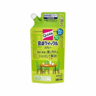 食卓クイックルスプレー 替え 250ml　KAO