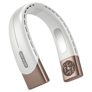 ANTIAN 涼感渦輪冰瓷掛脖風扇 原廠保固  DS-005  米白色