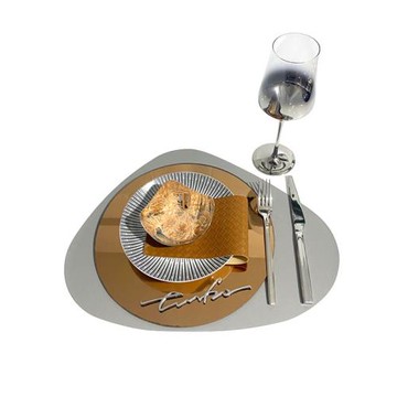 樣板房軟裝西餐盤餐具套裝擺臺售樓處餐桌盤子擺設高端西餐具裝飾