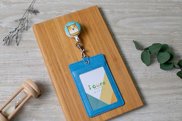 i 好夾 伸縮證件套組- 滿滿動物系列 / 柯基 _ AZA2