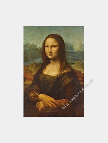蒙娜麗莎的微笑/1008片/達文西