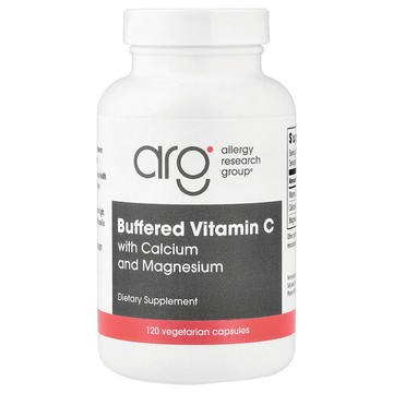 Allergy Research Group, 鈣鎂緩衝維生素 C，120 粒素食膠囊