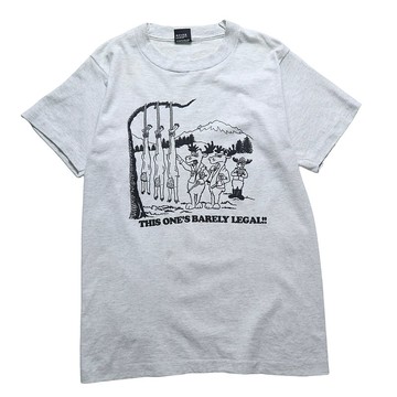 90s 美國製 Screen Stars funny deer cartoon tee