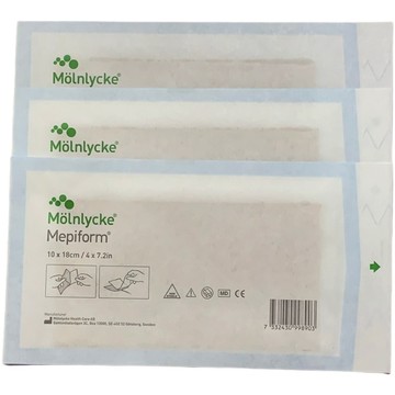 [藥商直營~微友現貨] 可裁剪 CP值最高 Mepiform 美林克 疤痕護理矽膠片 10*18cm 美皮豐 墨尼克