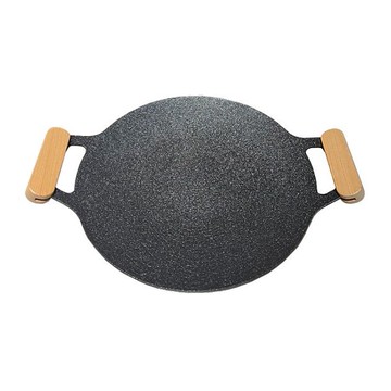 麥飯石IH萬用不沾燒烤盤(34cm+手柄)1入 ※限宅配