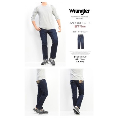 スリム 醜く ジーンズ Wrangler 29 / 73cm