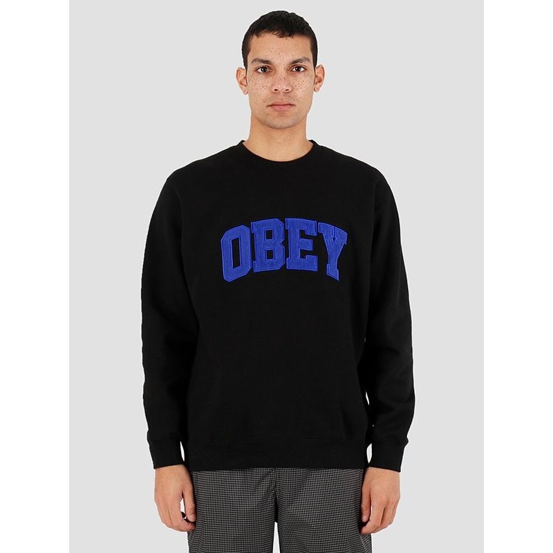 OBEY(オベイ)トレーナー スウェット Uni Crew Black | LINEショッピング