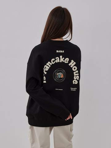 英文排版相機刺繡設計大學T