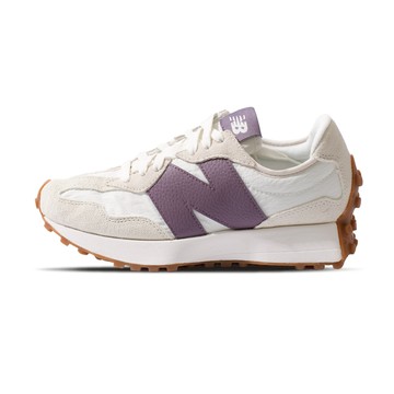 New Balance NB 327 女鞋 米白紫色 運動 休閒 B楦 麂皮 拼接 復古 膠底 休閒鞋 WS327FTC