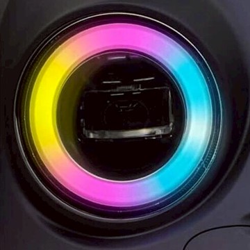 YAMAHA Vinoora大燈光圈保護貼  彩鈦  1組