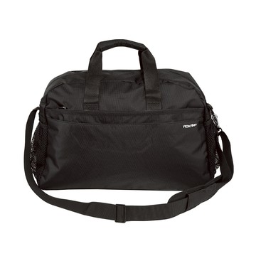 AOKANA奧卡納 台灣製造  YKK拉鍊 防潑水尼龍大型旅行袋(時尚黑)02-032