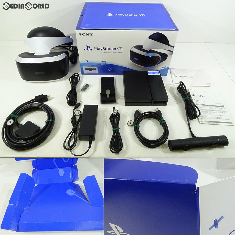 PlayStationVR CUHJ-16001 カメラ同梱版 美品 - ヘッドホン