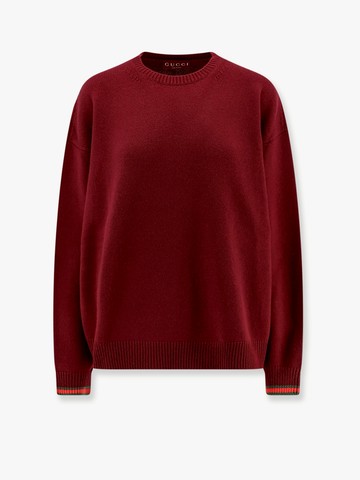 Oversize wool and cashmere sweater - GUCCI - gender_Woman