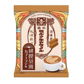 【江戶物語】 MORINAGA  森永製菓 咖啡拿鐵風味牛奶糖 69g 軟糖 純喫茶風 森永牛奶糖 期間限定 日本進口