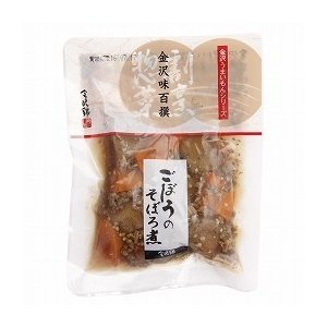 送料無料　創健社　金沢錦　ごぼうのそぼろ煮　120g　x2個セット