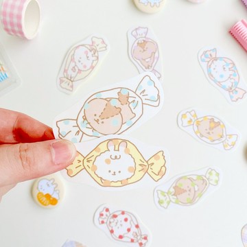 軟綿綿的糖果一代貼紙包 手帳貼紙