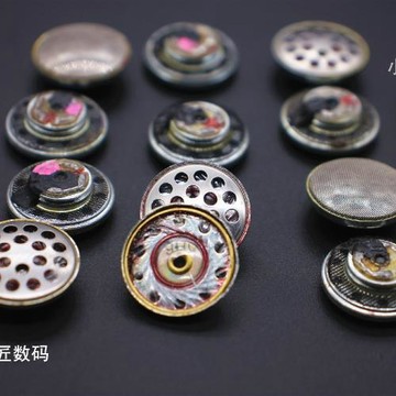 16MM豐達耳機喇叭 日系高端中孔真銅環耳塞喇叭 DIY耳機單元