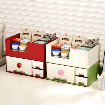 Mr.box  雙層可分離桌面收納盒 多色可選