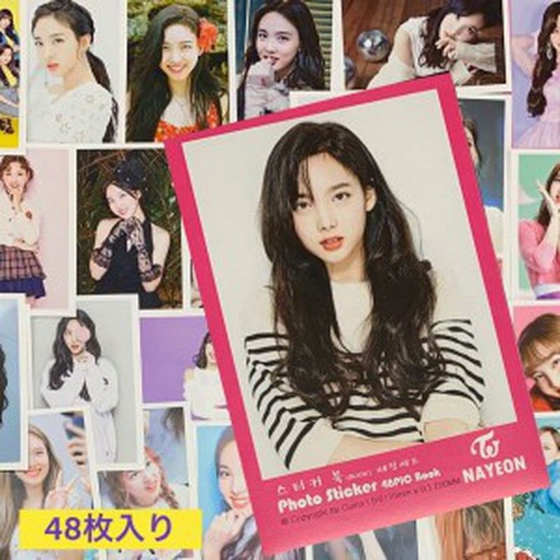 ナヨン Twice トゥワイス ステッカー 48枚セット シール 韓流 グッズ Ej025 1 通販 Lineポイント最大1 0 Get Lineショッピング