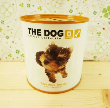 【震撼精品百貨】新大頭狗_The Dog~鐵製存錢筒-約克夏
