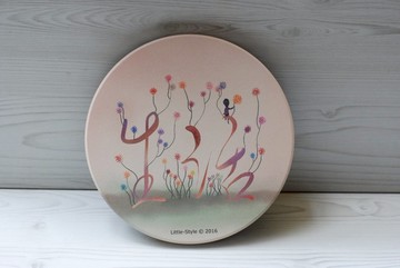 吸水杯墊-茂盛綻放