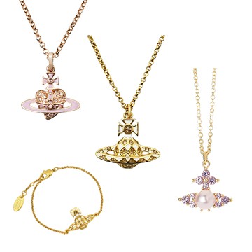 Vivienne Westwood 閃耀水晶行星土星項鍊 (多款可選)