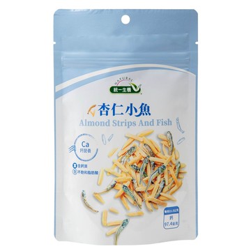 【統一生機】杏仁小魚(86g/包)