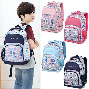 優貝選藝術印花大容量小學生書包後背包1-6年級適用