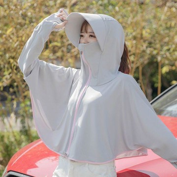 🍭臺灣出貨🍭防曬衣女2026新款夏季冰絲外套開衫騎車防紫外線電動車長袖防曬服