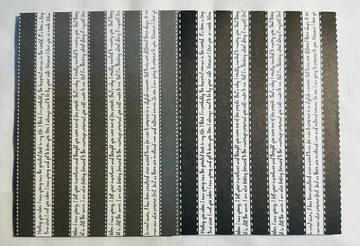 ToPeJournal - 垂直條紋單色memo紙