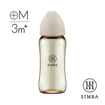 小獅王辛巴 蘊蜜鉑金PPSU寬口防脹氣奶瓶(360ml)-全齡適用