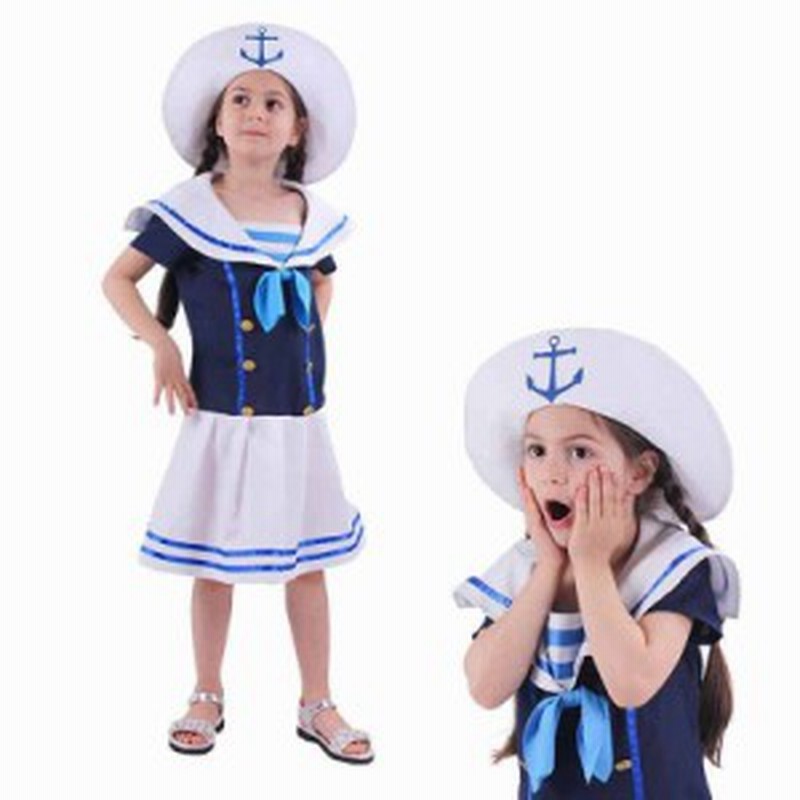 人気が高い ダンス衣装 海軍 セーラー服 海軍風 子供 女の子 キッズ コスチューム 男の子 ワンピース コスプレ衣装 ハロウィン 衣装 仮装 Materialworldblog Com