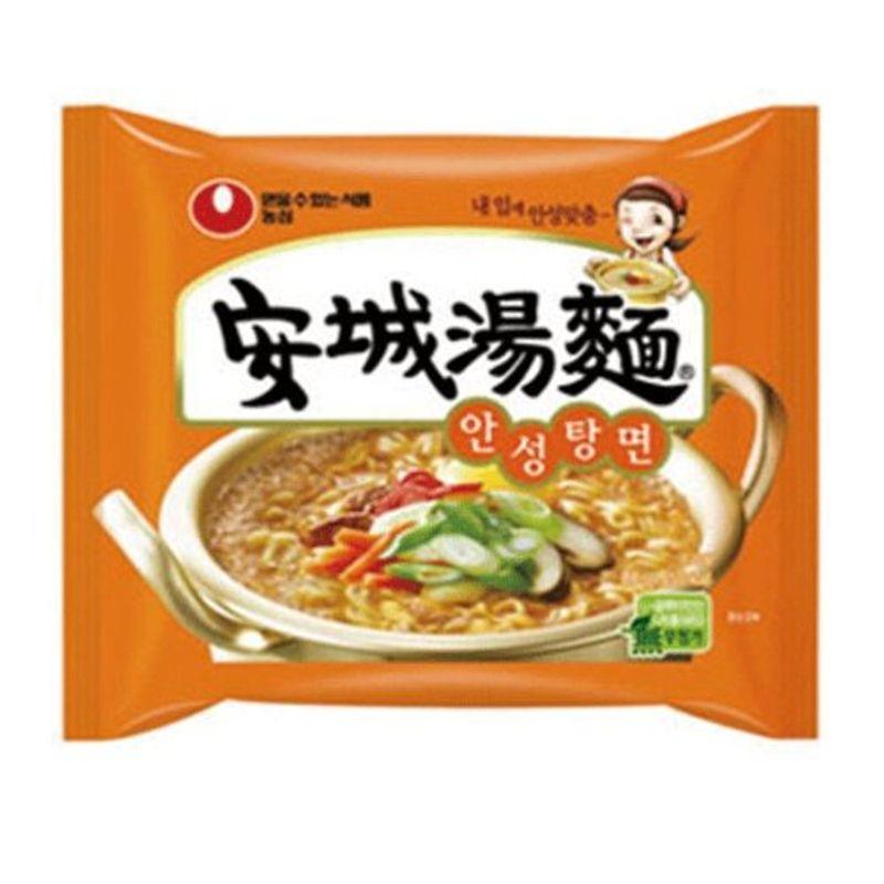 BOX販売農心 アンソン（安城）湯麺 125ｇ X 40個入韓国食品冷麺 春雨 ラーメン農心