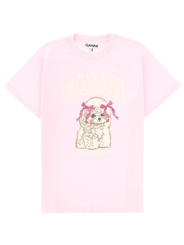 ganni "poodle" t-shirt