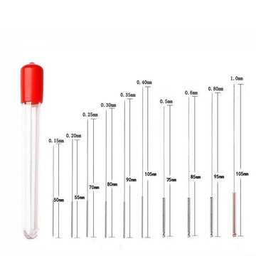 🔥桃園有貨🔥噴頭噴嘴通針直徑0.15至1.0毫米可選噴頭清潔針不銹鋼清理通孔針 TVWP