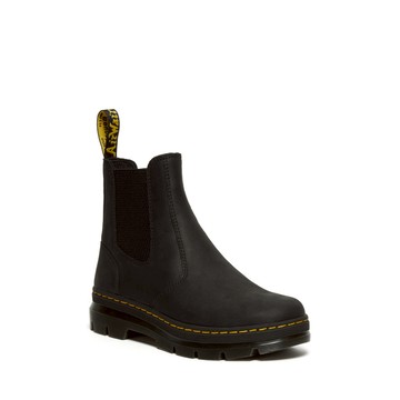 Dr. Martens 馬汀 Embury 皮革休閒切爾西靴黑色 男款