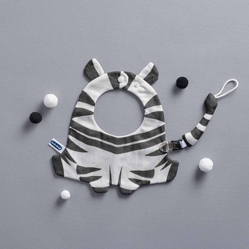 斑馬造型兜兜組