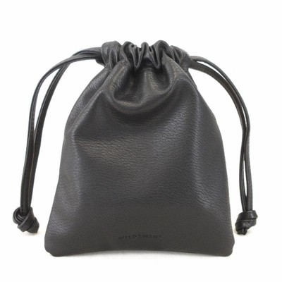 美品 WILDSWANS ワイルドスワンズ ドローストリングバッグ