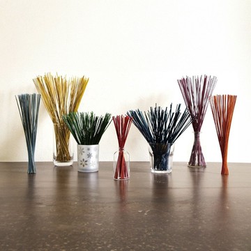 【新年佈置】染色藺草花藝束FraGrass70 職人工藝 質感色調 花藝