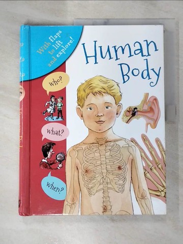 【書寶二手書T7／少年童書_SBK】Who? What? When? Human Body_Anita Ganeri