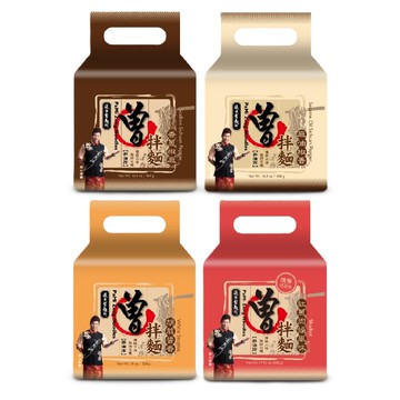 【PaMi 曾拌麵】曾拌麵經典系列(4入/袋)