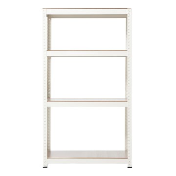 comet 免螺絲角鋼置物收納架  80 x 40 x 150cm  白色  4層