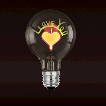 裝飾氣氛‧圖案燈泡‧I Loev You燈泡│Good Form‧好造形