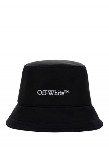 Off White - Bucket Hat - Womens - Black