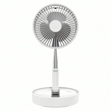 HONG JIN 宏晉 P90 摺疊伸縮風扇 19.7 x 9.3~100cm 白色