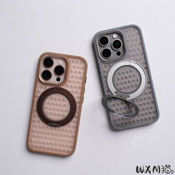 360°支架 散熱 磁吸防摔殼 保護殼 適用於 iPhone 17 16 15 14 13 12 Pro Max 手機殼